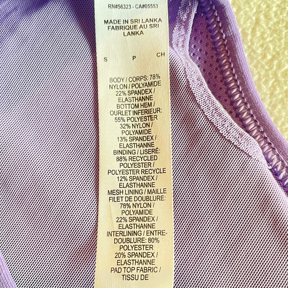 LAST CHANCE, BUYNOW! EUC Nike Women's Air Mesh Sports Bra in Purple Size S - Picture 6 of 7